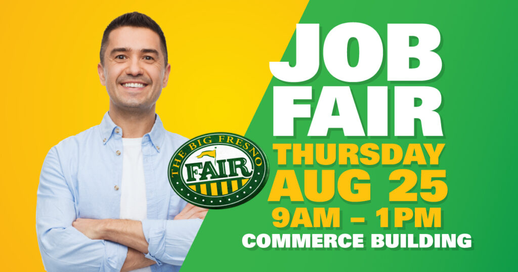 Job Fair Graphic
Thurs, August 25
9 a.m. - 1 p.m.
Commerce Building