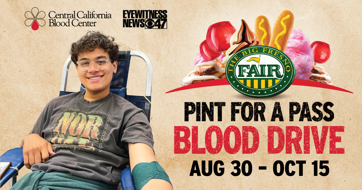Donate Blood During the Pint for a Pass Blood Drive!