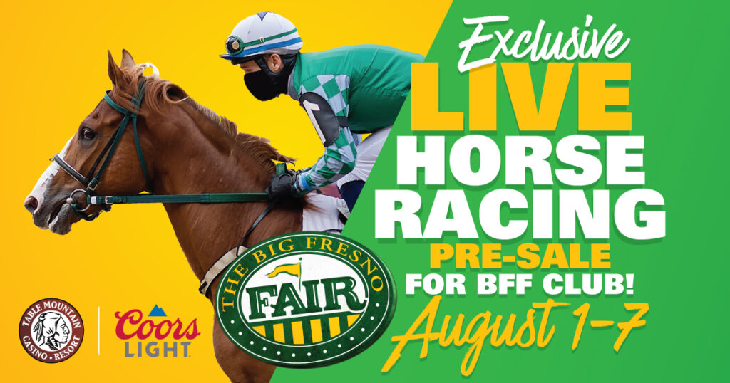 live horse racing pre-sale August 1 - 7