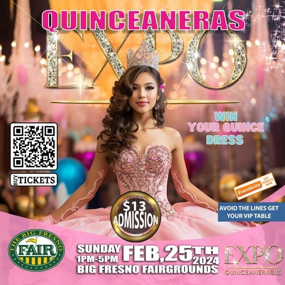 Quinceañeras Expo This Month at the Fresno Fairgrounds | February 25